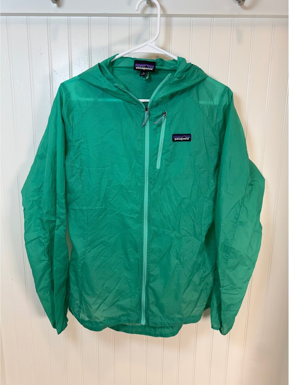 Patagonia Houdini Packable Lightweight Nylon Windbreaker Jacket Ladies Medium